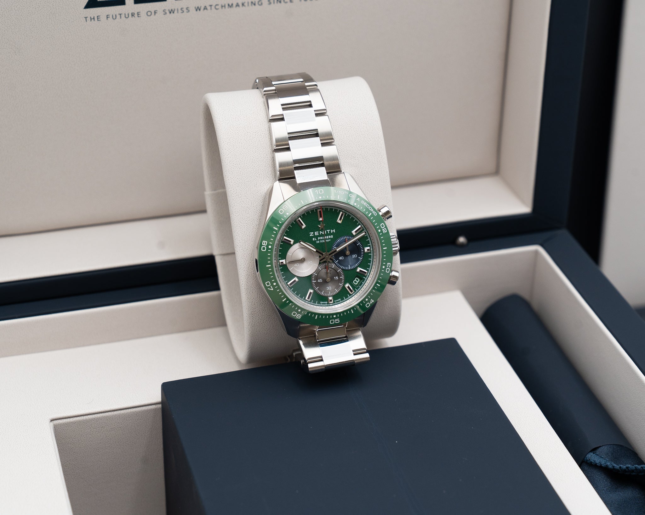Zenith Chronomaster Sport 03.3119.3600 41mm Green 2024 – Watch