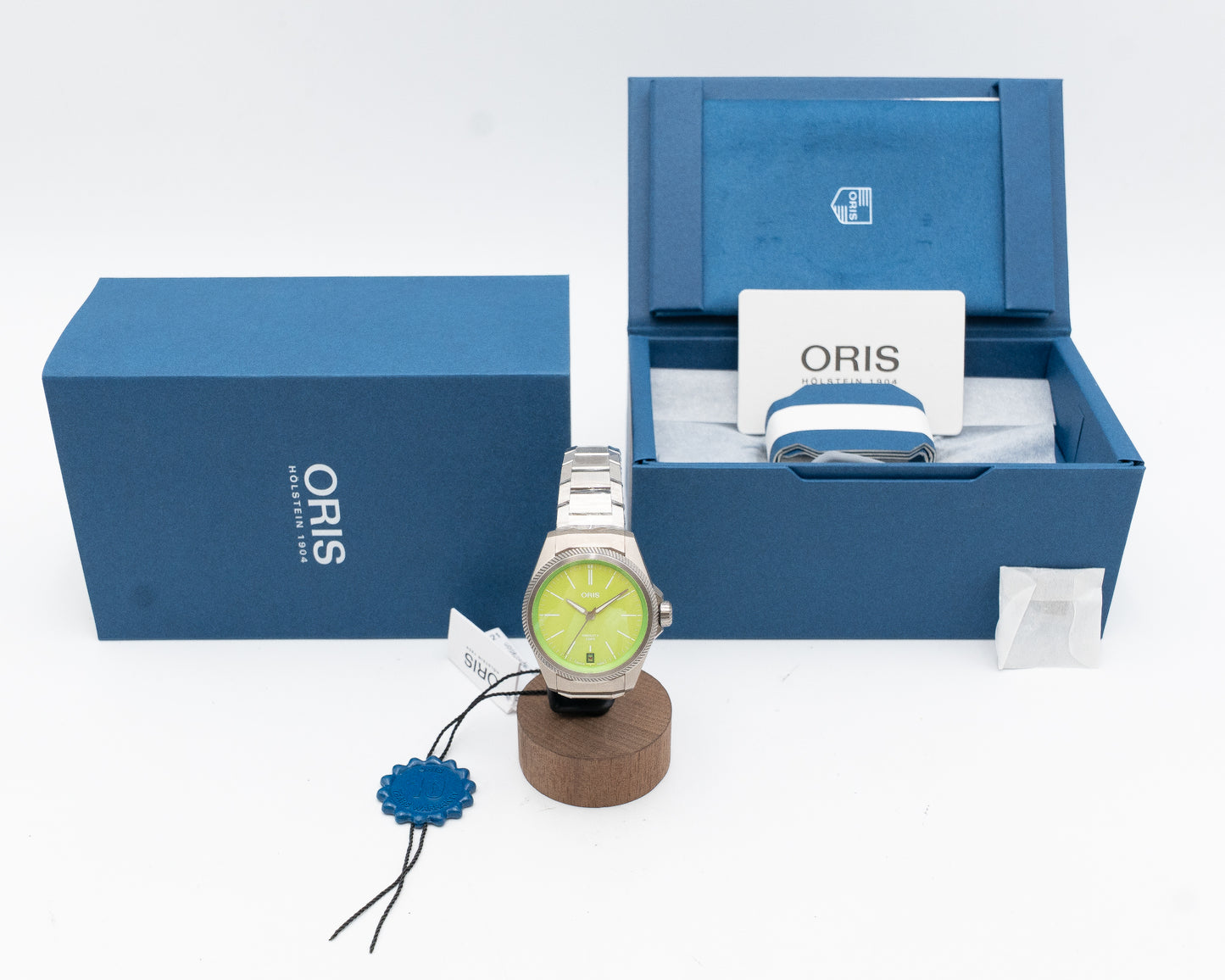 UNWORN Oris Propilot X Kermit Edition 39mm 01 400 7778 7157 Titanium Green