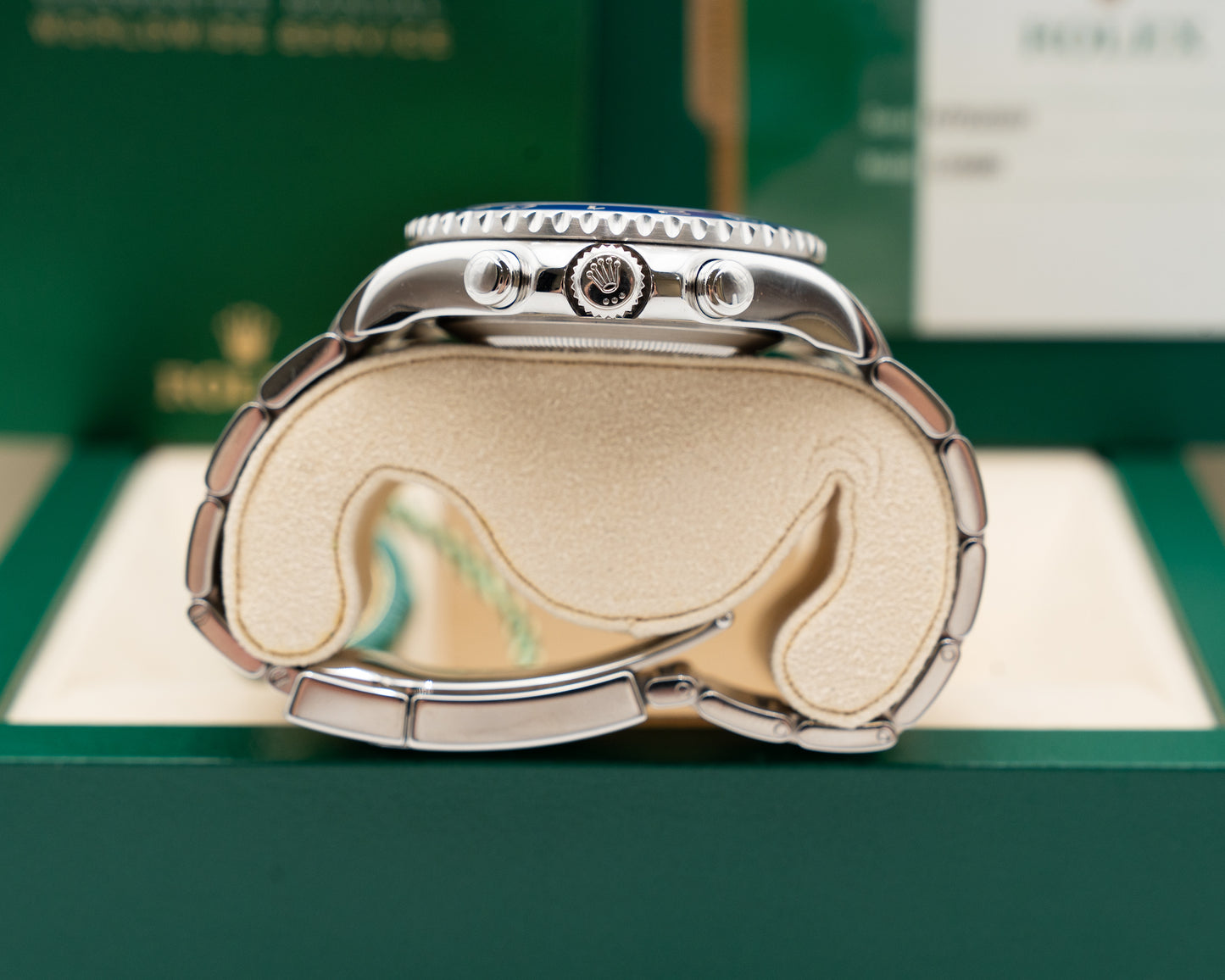 Rolex YachtMaster II 44mm 116680 White Dial 2016