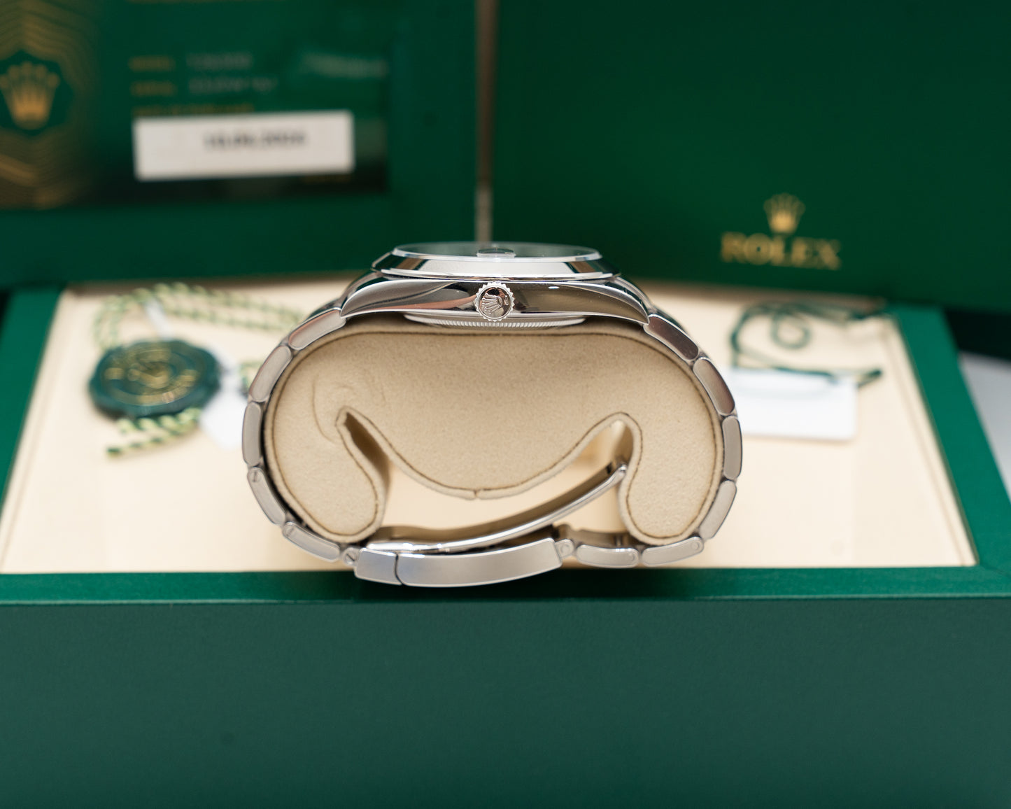 UNWORN Rolex Datejust 41mm 126300 Wimbledon Smooth on Oyster 2026