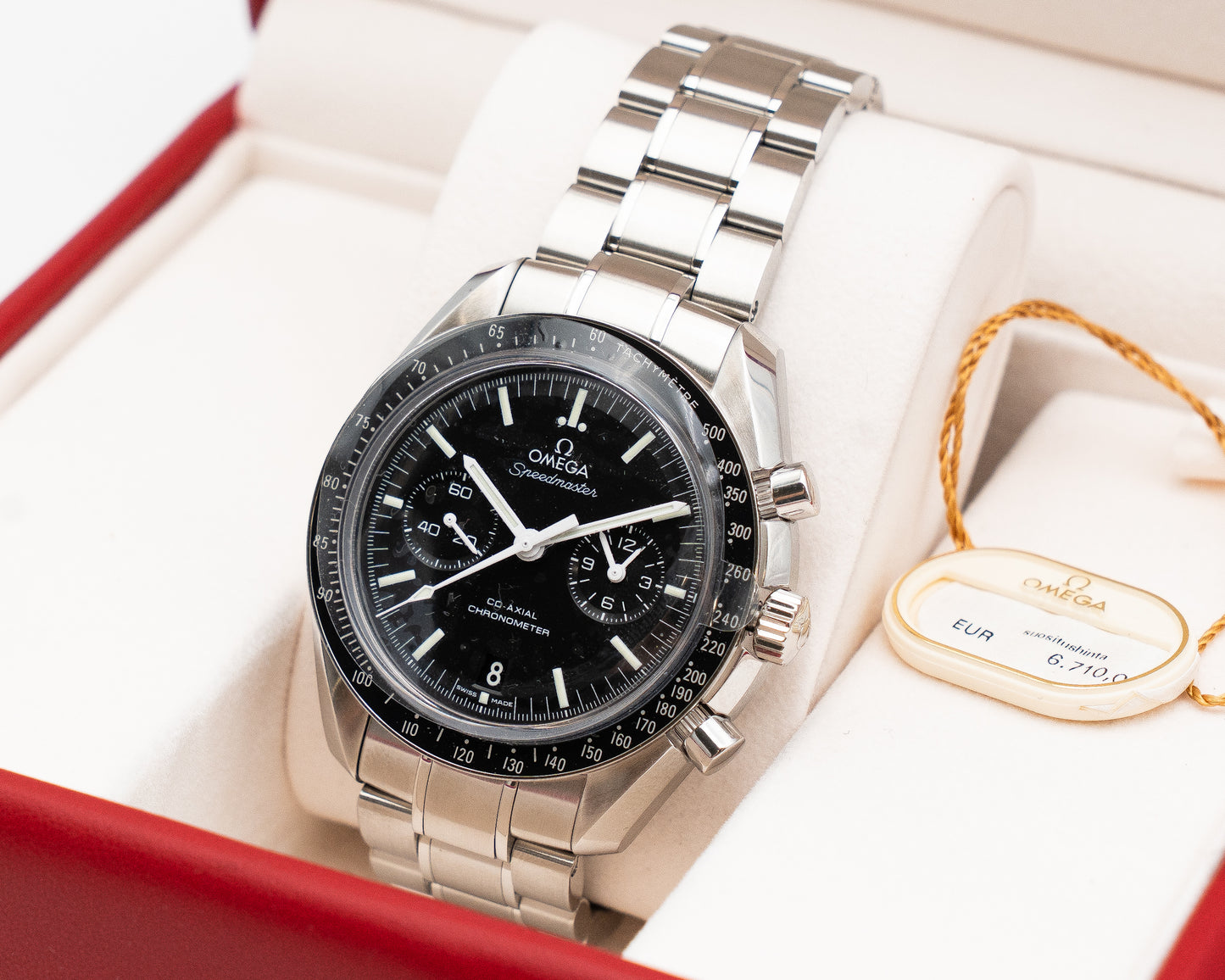 UNWORN Omega Speedmaster Moonwatch 44.25mm 311.30.44.51.01.002 Black Chronograph