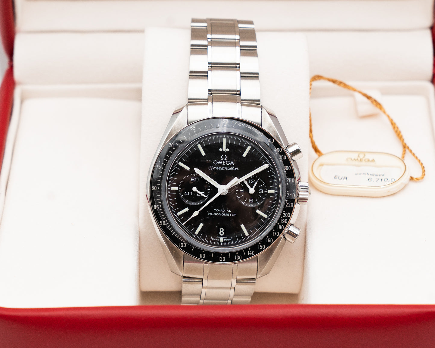 UNWORN Omega Speedmaster Moonwatch 44.25mm 311.30.44.51.01.002 Black Chronograph