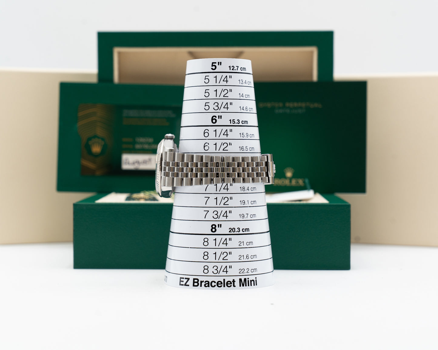 Rolex Datejust 126234 36mm Wimbledon Fluted Jubille 2023