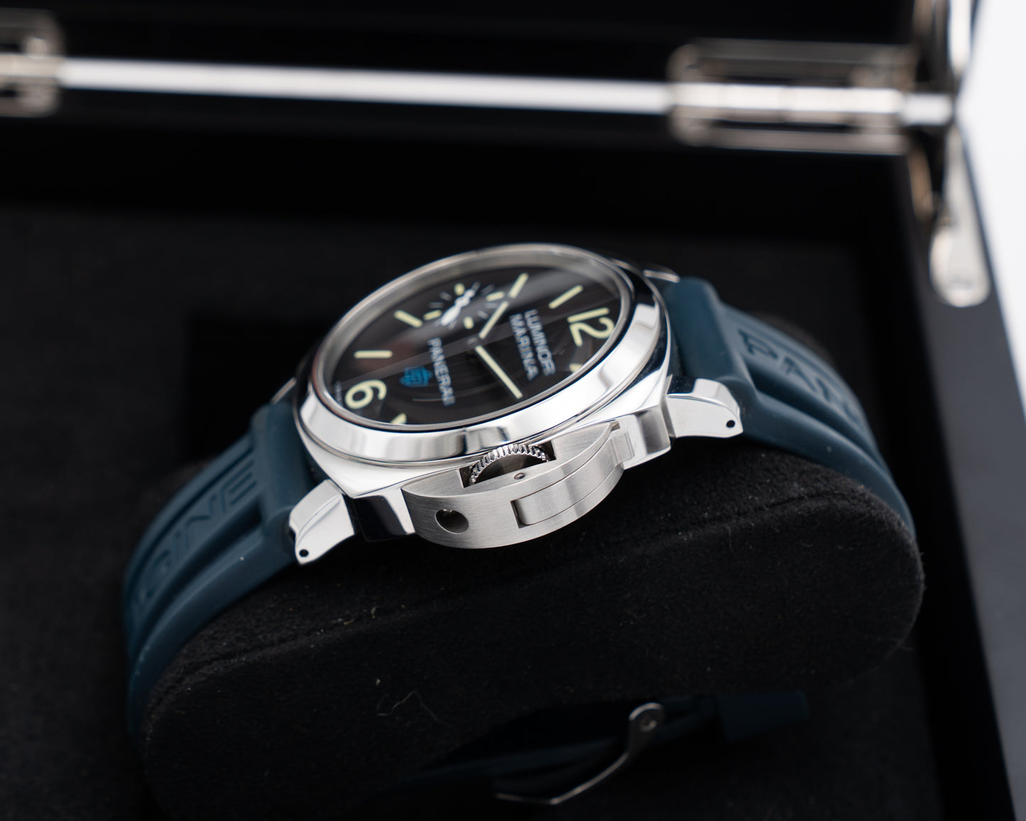 Panerai Luminor Marina Blue Logo 3 Days Acciaio 44mm PAM00777 2019