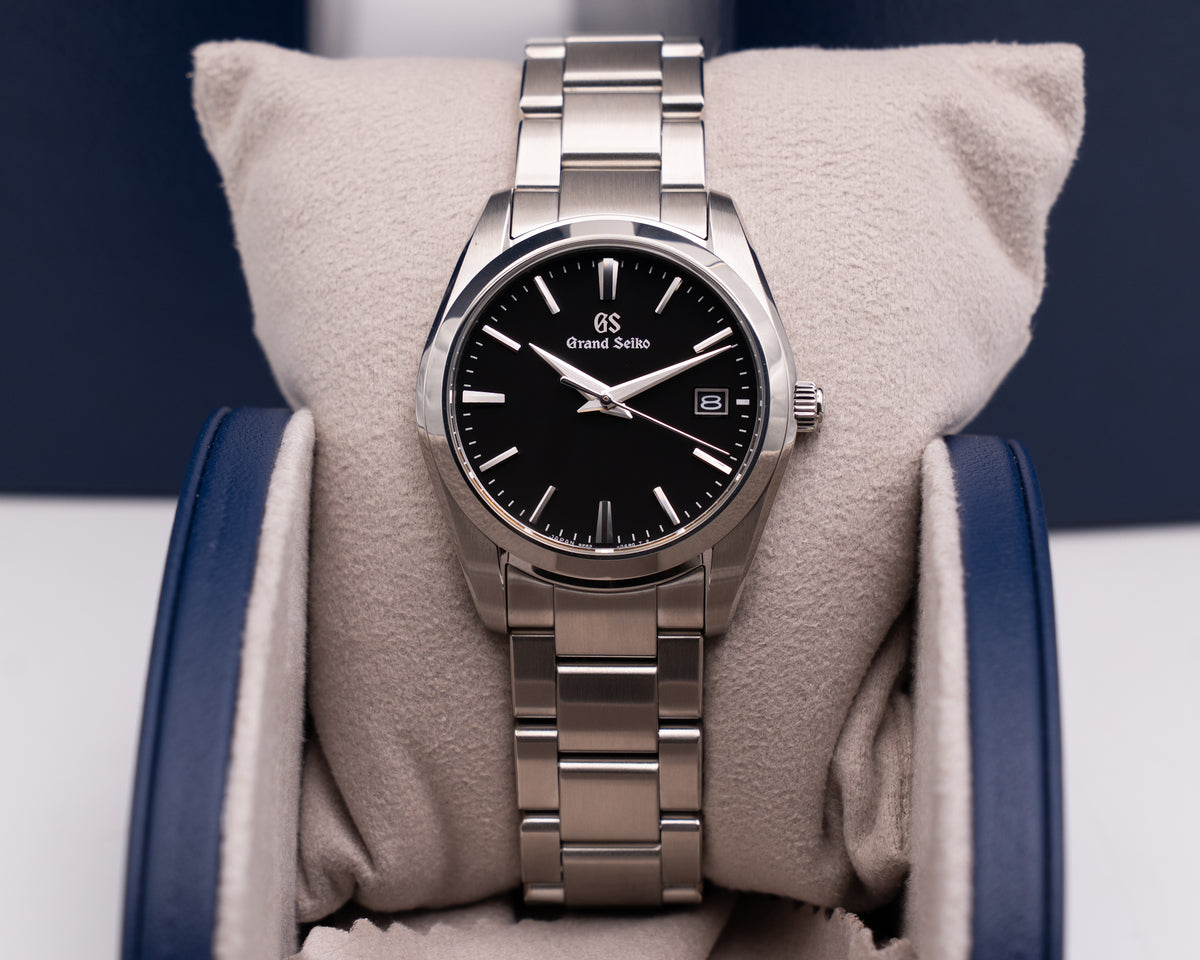 UNWORN Grand Seiko Heritage 37mm SBGX261 Black Dial Quartz 2026