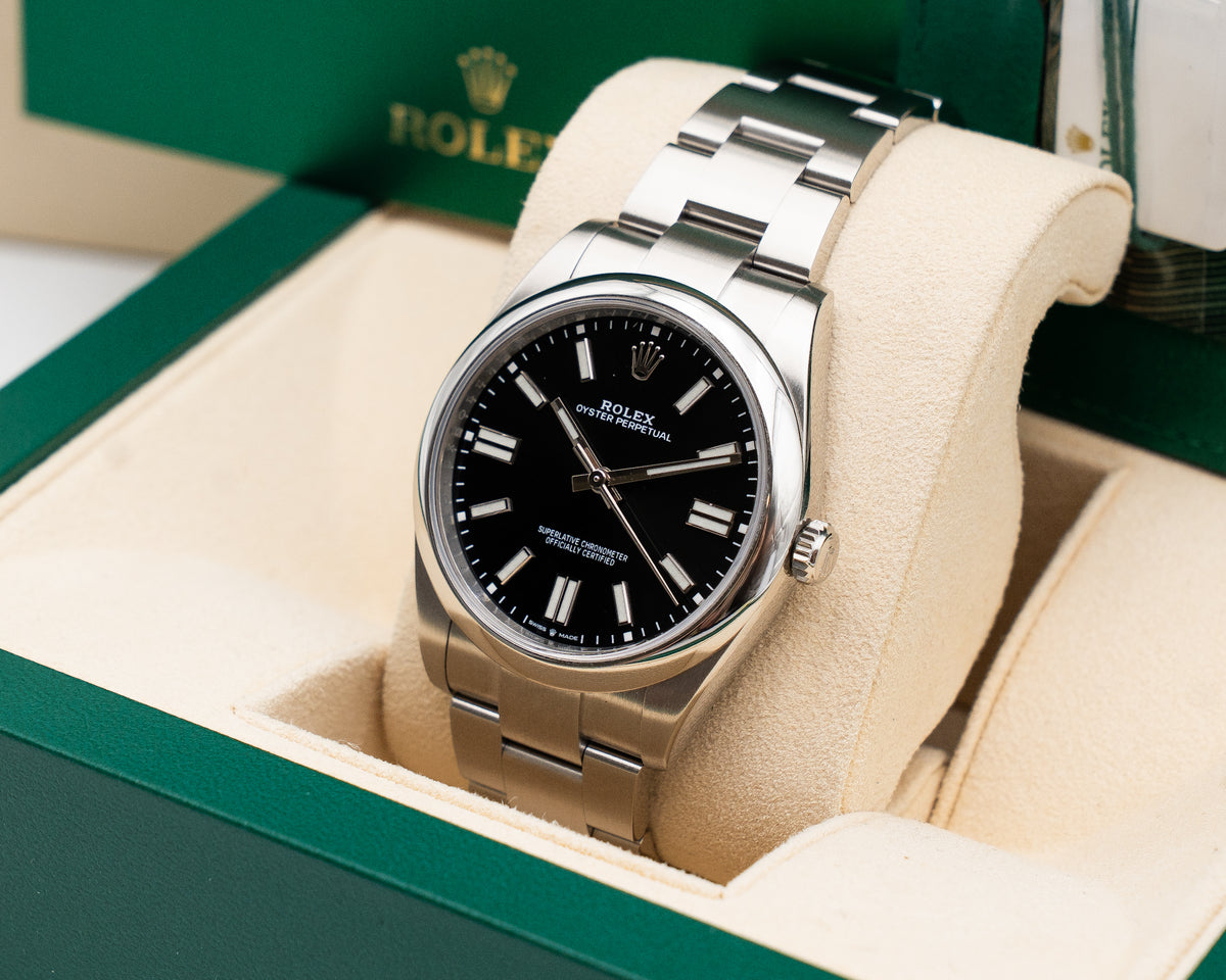 Rolex Oyster Perpetual 124300 41mm Black 2022