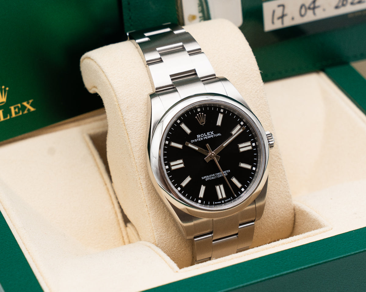 Rolex Oyster Perpetual 124300 41mm Black 2022