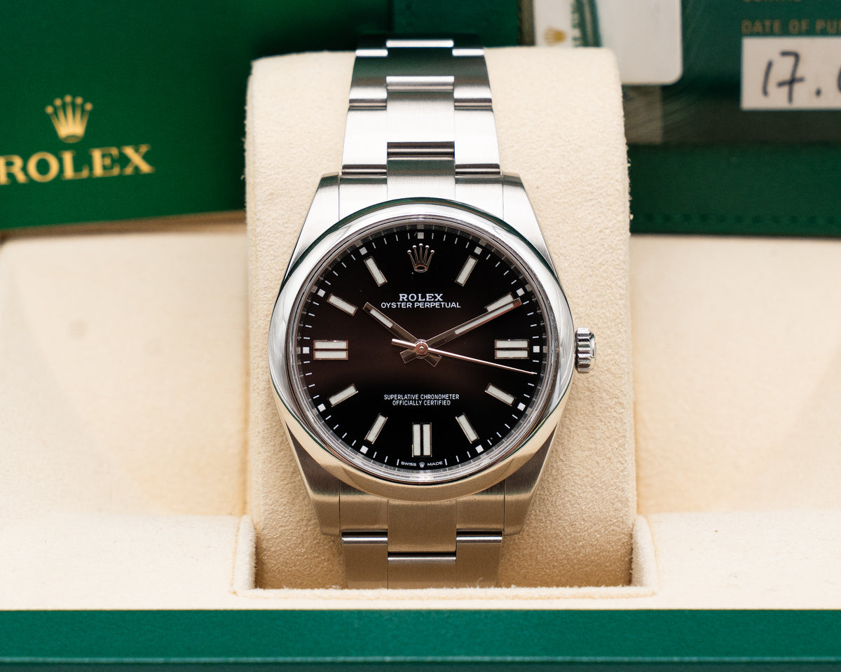 Rolex Oyster Perpetual 124300 41mm Black 2022