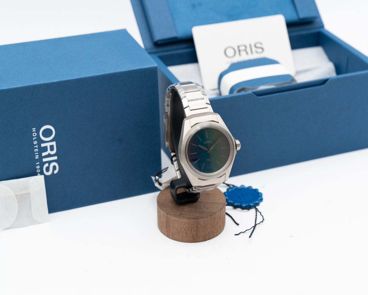 Oris ProPilot X Cal. 400 Laser 39mm 01 400 7778 7150-07 Blue Dial