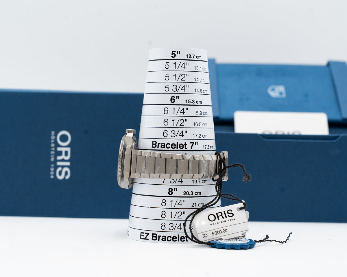 Oris ProPilot X Cal. 400 Laser 39mm 01 400 7778 7150-07 Blue Dial