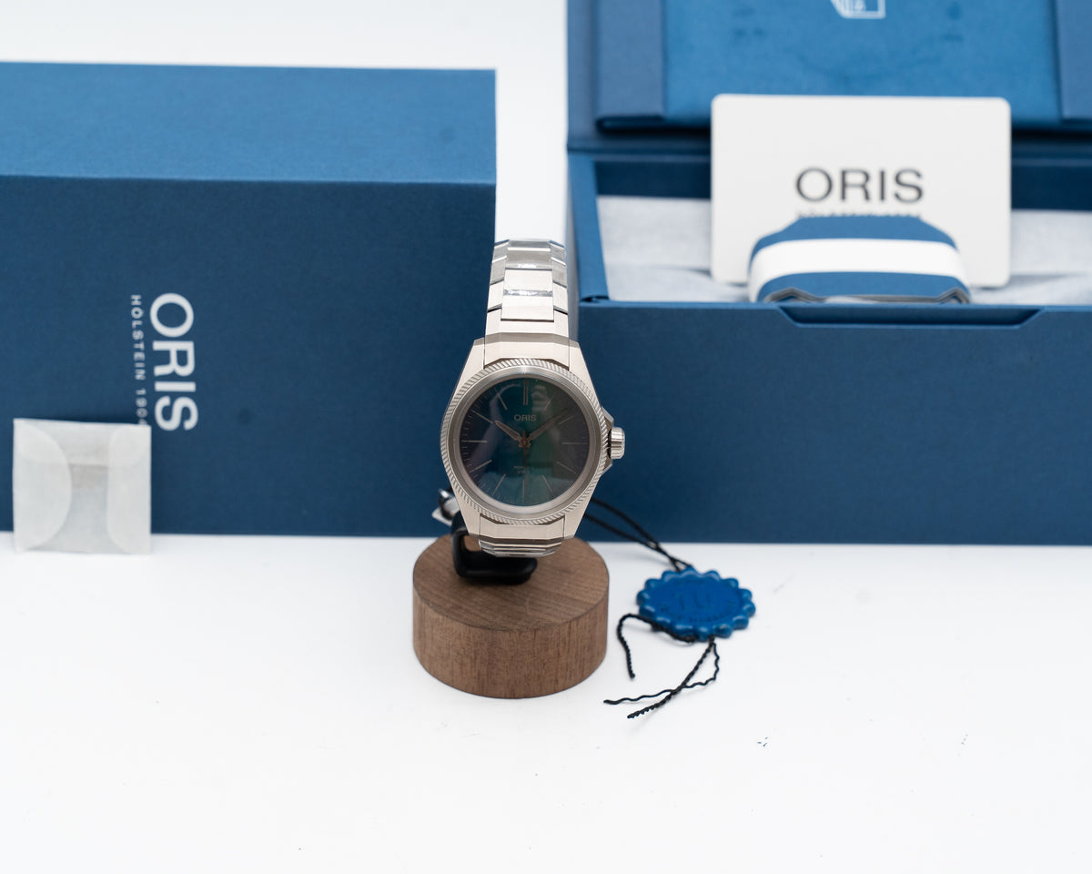 Oris ProPilot X Cal. 400 Laser 39mm 01 400 7778 7150-07 Blue Dial