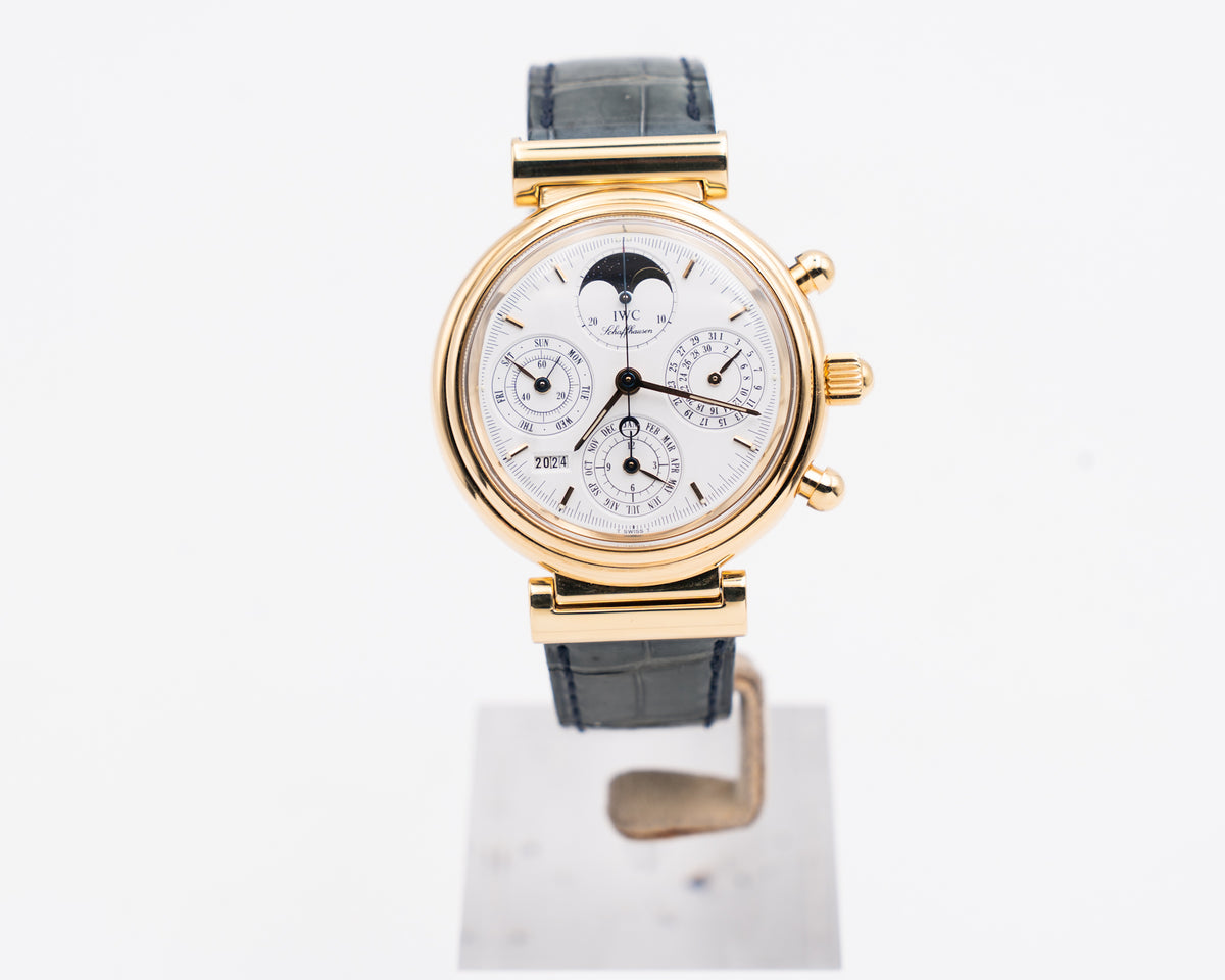 IWC Da Vinci Perpetual Yellow Gold English 39mm IW3750 [$29,900 RETAIL]