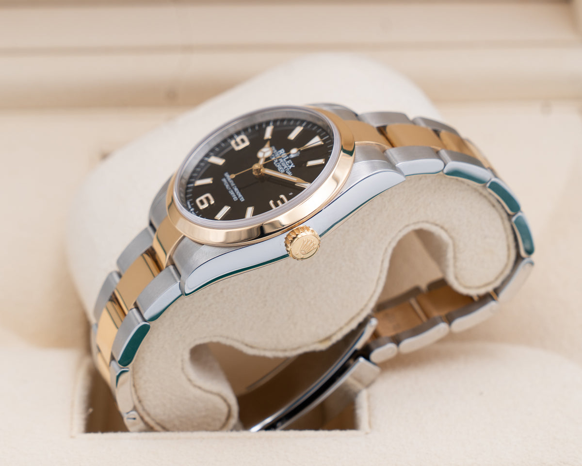 Rolex Explorer 36mm 124273 Two Tone 2023