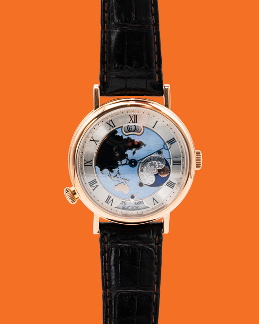 Breguet Classique Hora Mundi 43mm 5717BR/US/9ZU World Timer Rose Gold 2015
