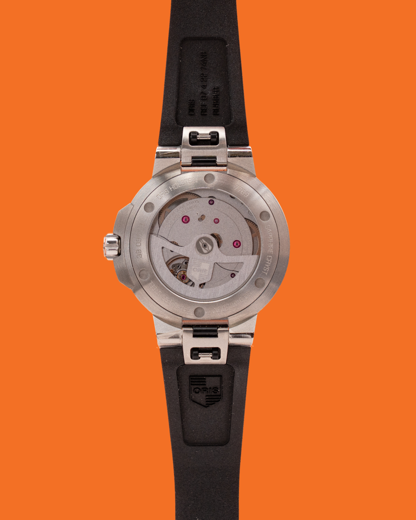 Oris Aquis Date Cal. 400 41.50mm 01 400 7769 4154-07 Black on Rubber ( $3,700 Retail )