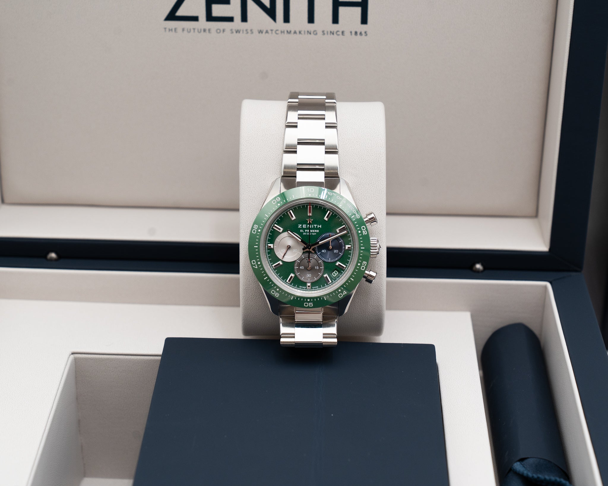 Zenith Chronomaster Sport 03.3119.3600 41mm Green 2024 – Watch