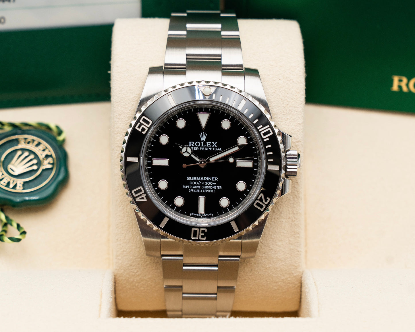 Rolex Submariner No Date 40mm 114060 Black Ceramic 2019