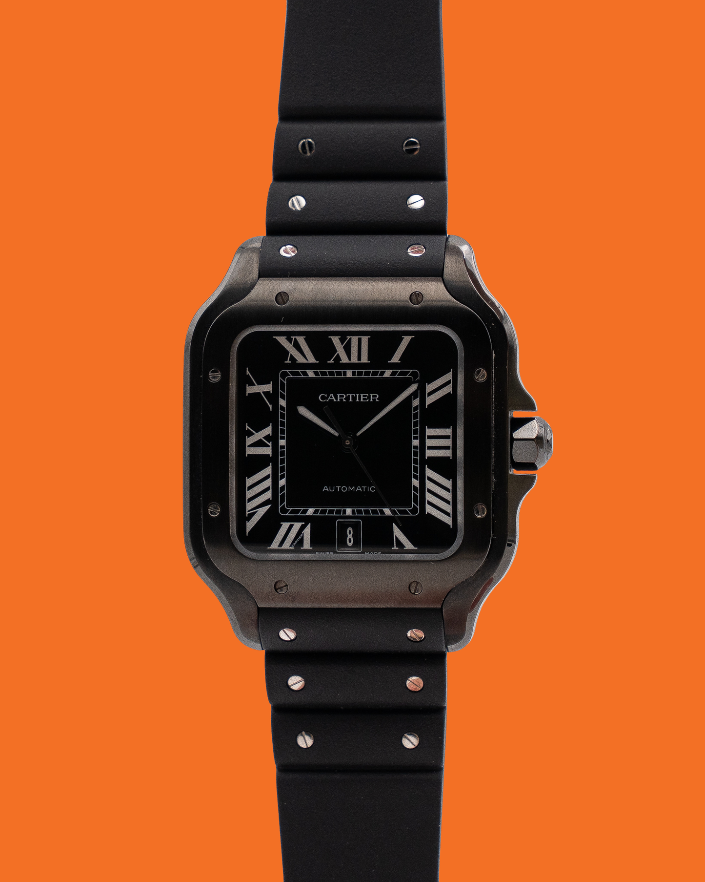 Santos de Cartier 39.8mm WSSA0039 Black DLC