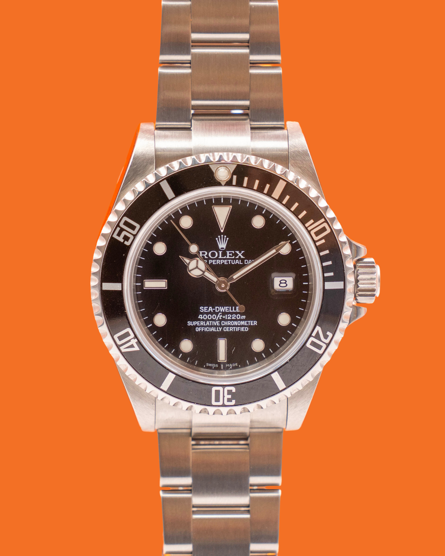 New Old Stock Rolex Seadweller 4000 40mm 16600 Black Dial 2008