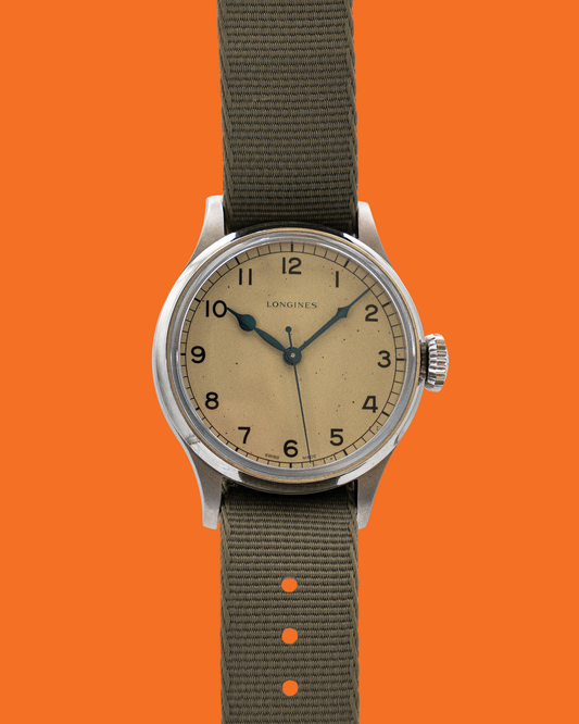 Longines Marine Military 38.5mm L2.819.4 Heritage Retro 2024