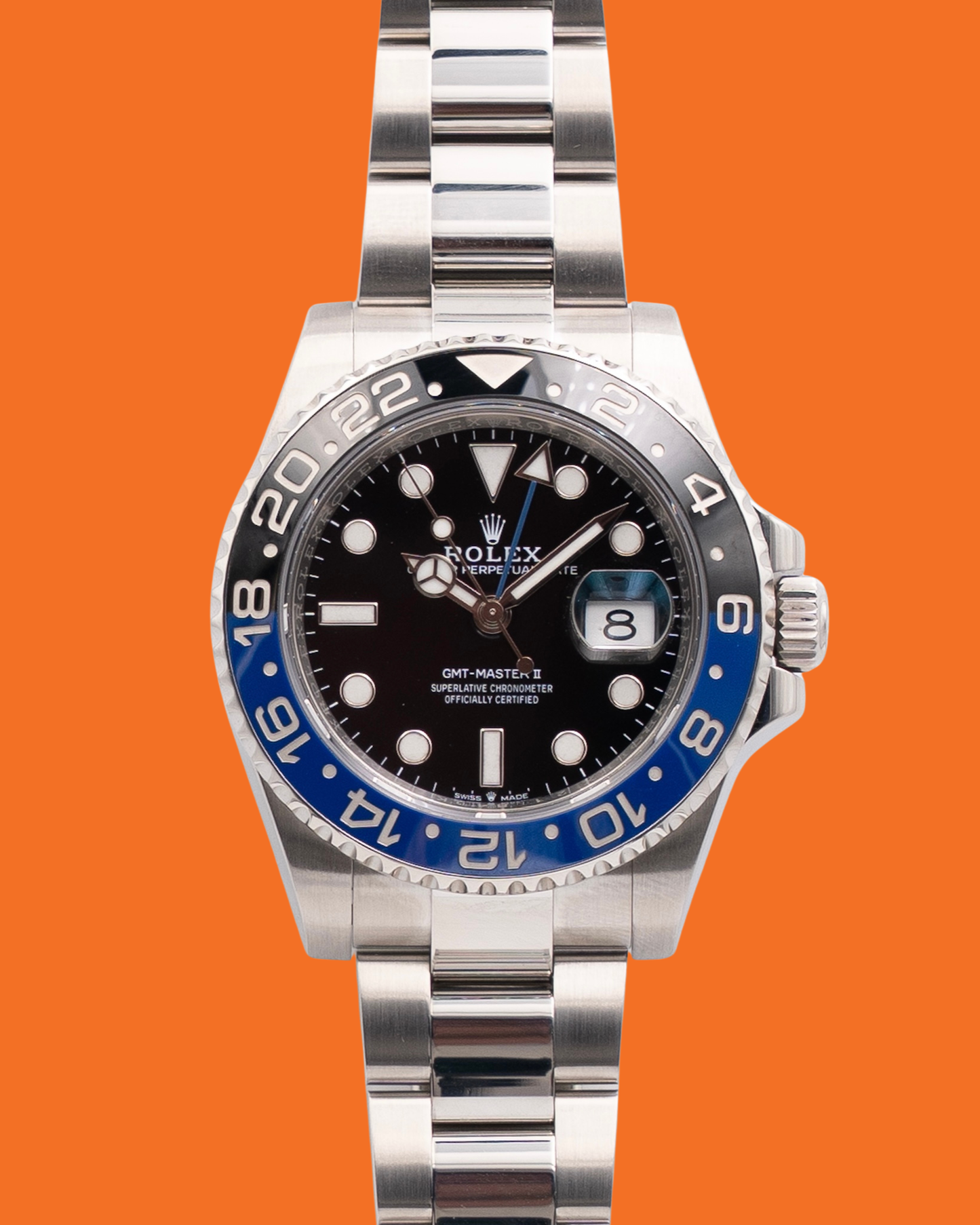 Rolex GMT Master II 40mm 126710BLNR Batman 2023