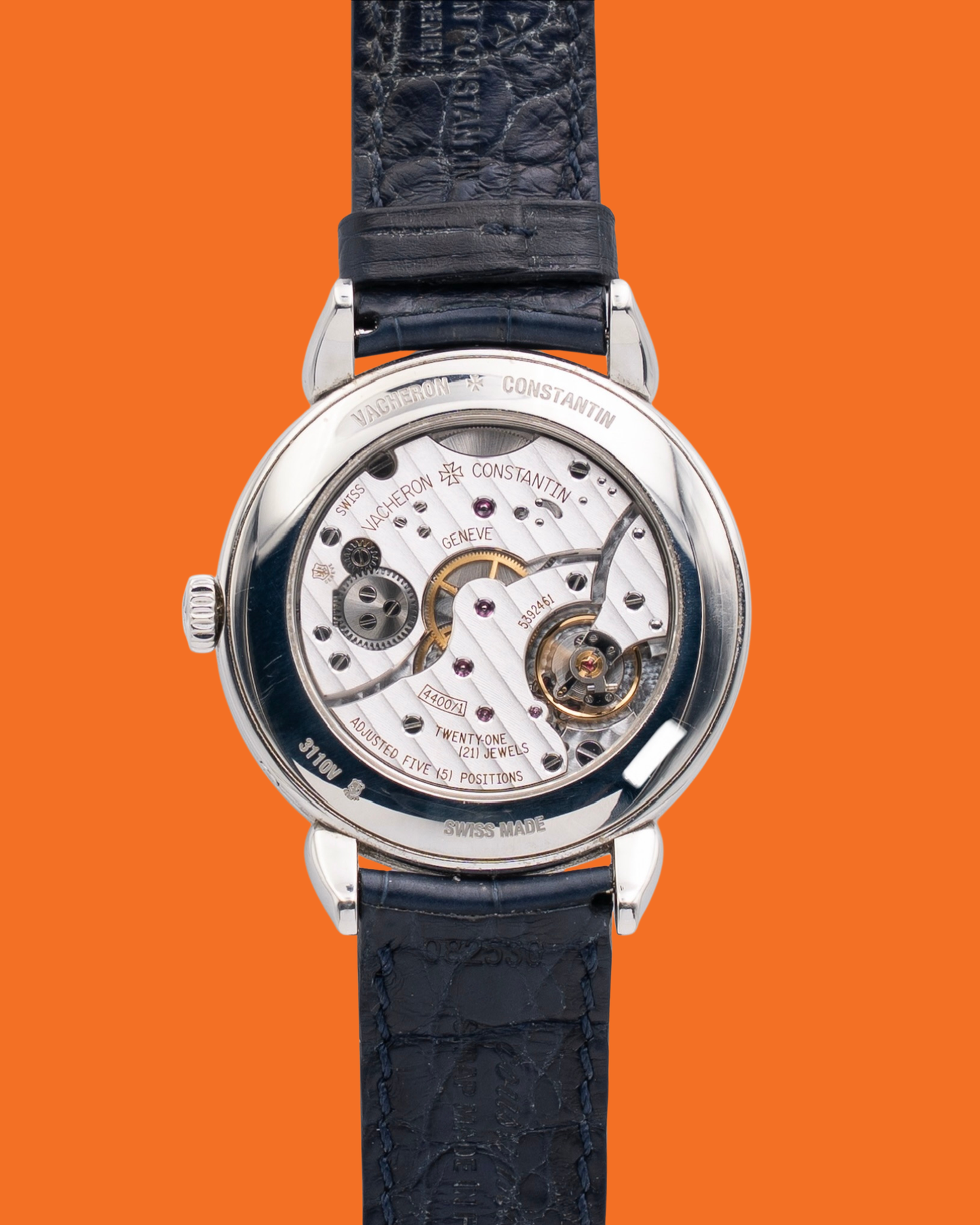 Vacheron Constantin Historiques Triple Calendrier 1942 40mm 3110V Blue Alligator Strap 2019