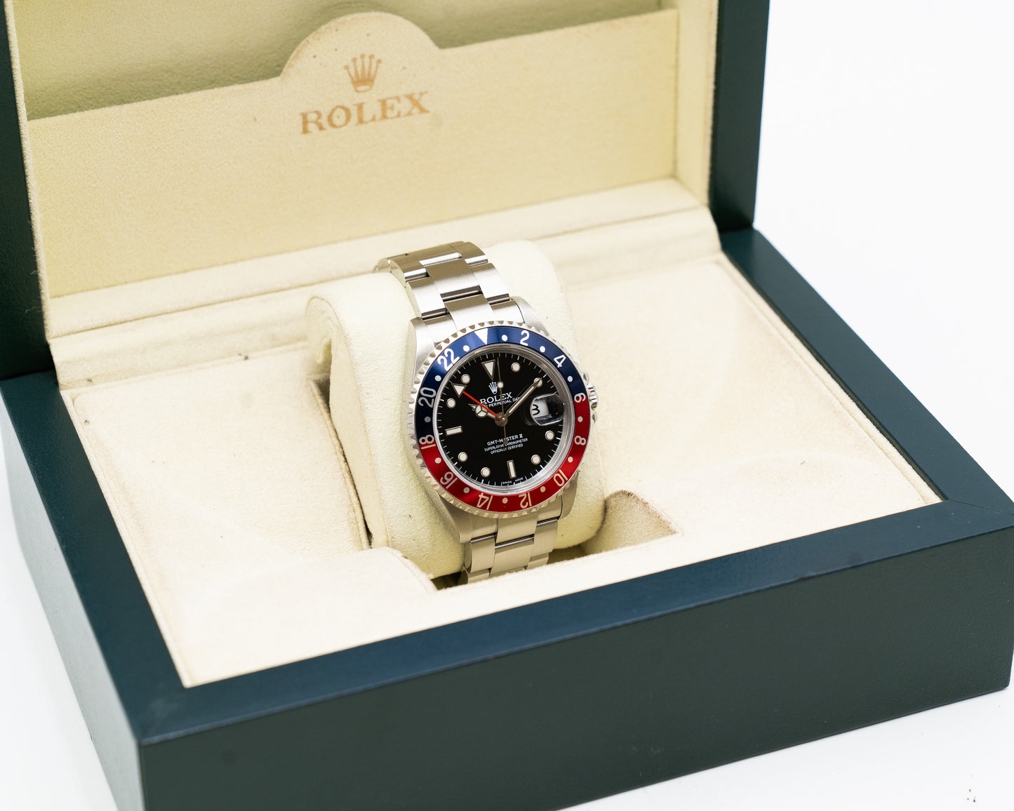 Rolex 16710 40mm GMT Master II Pepsi Z serial SEL 2007