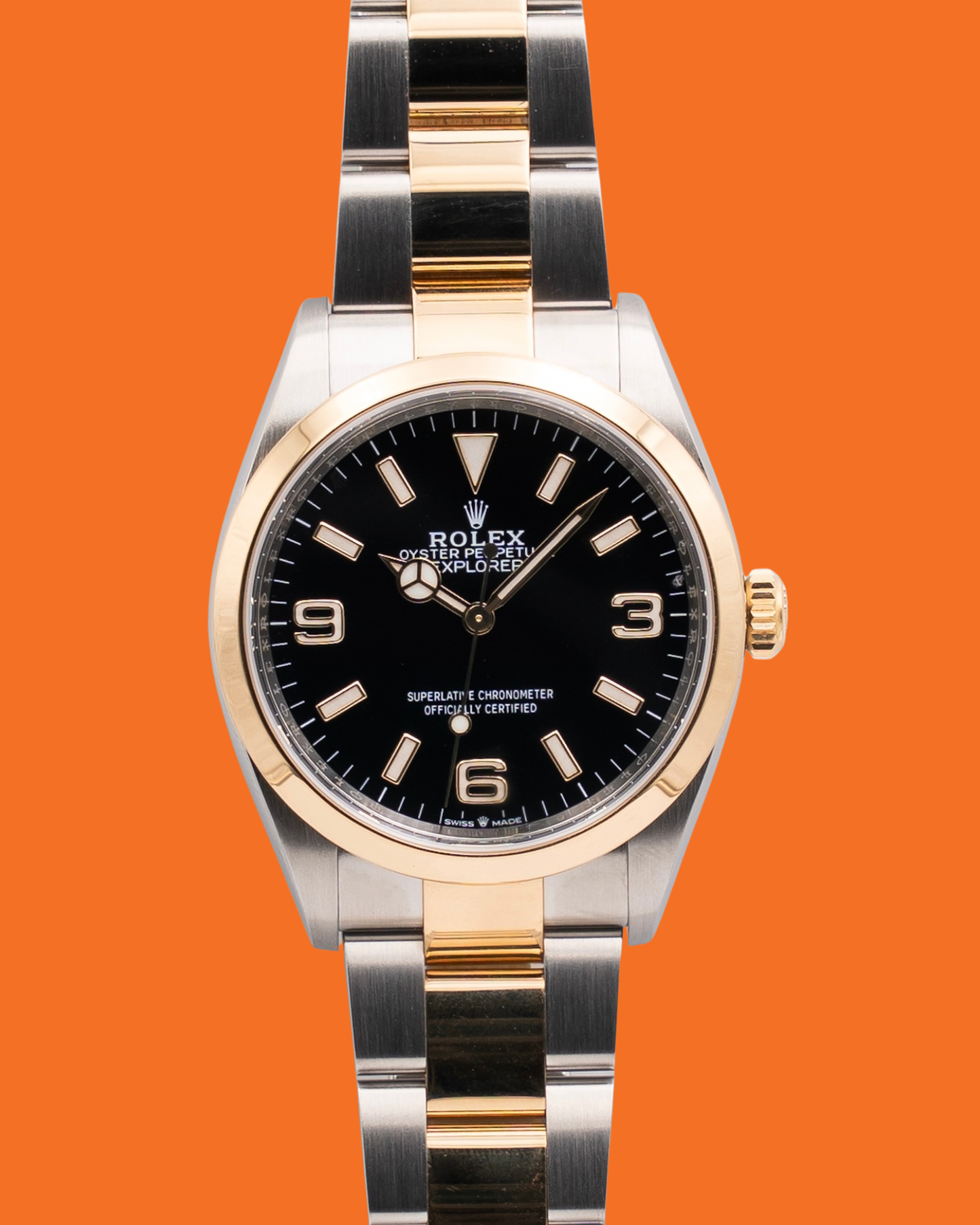 Rolex Explorer 36mm 124273 Two Tone 2023