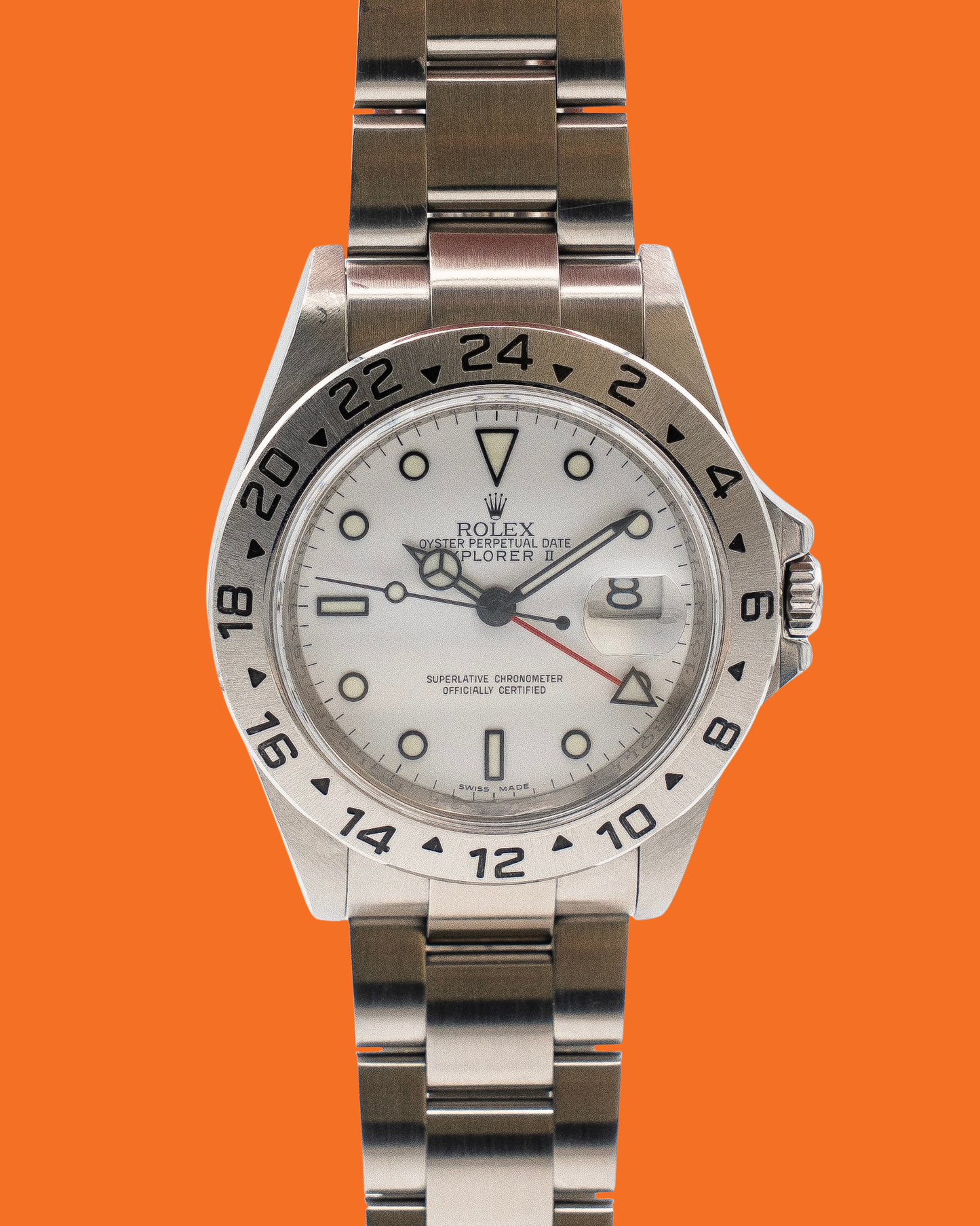 Rolex Oyster Perpetual Explorer II 40mm 16570 Polar 2009