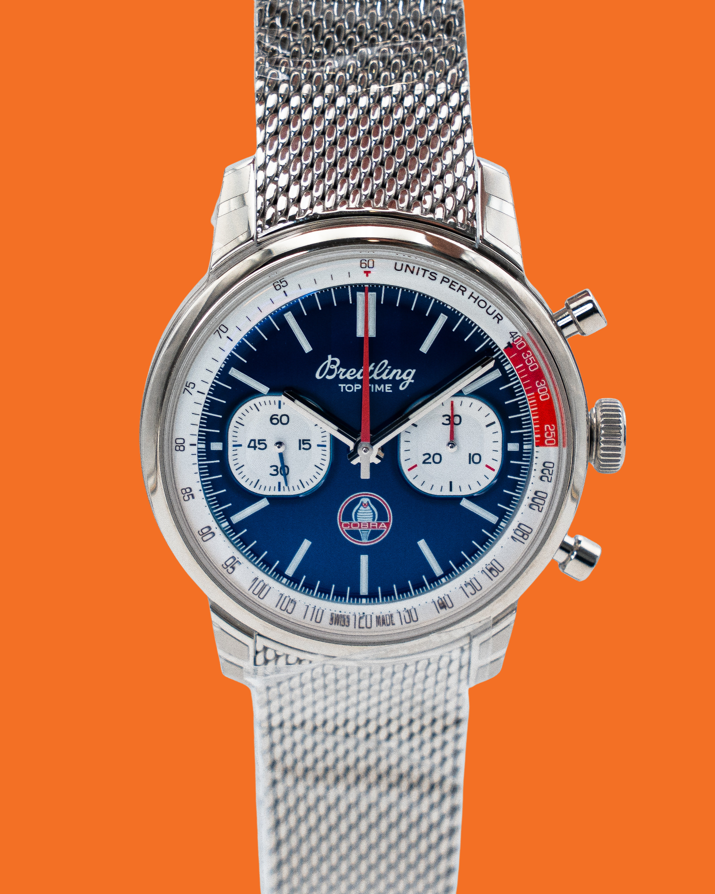 UNWORN STICKERED Breitling Top Time B01 41mm AB01763A1C1X1 Shelby Cobra 2025