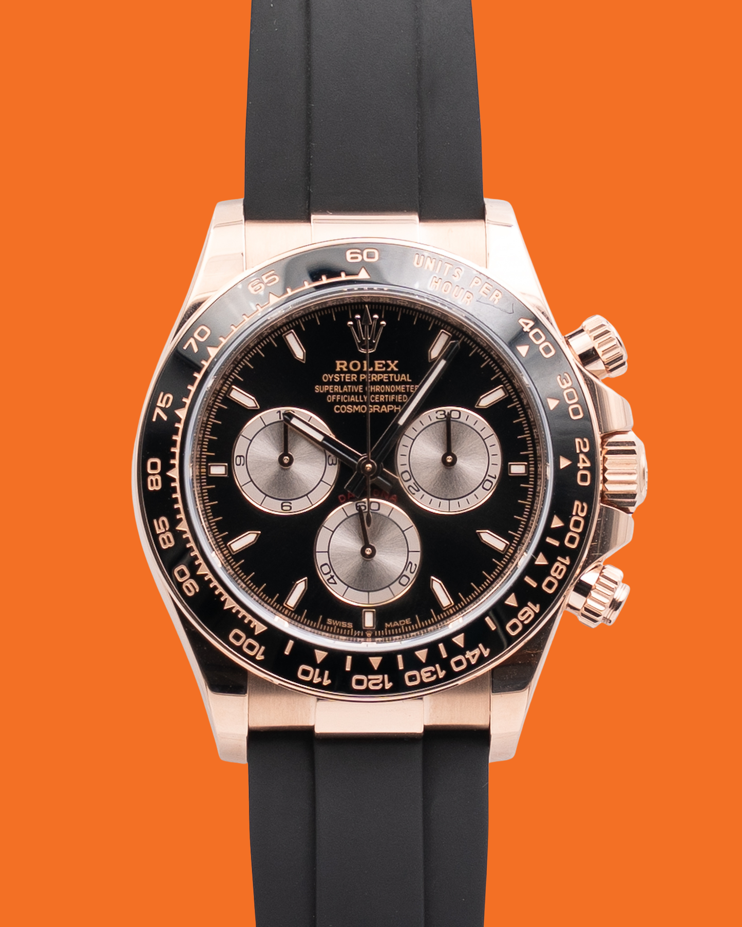 Rolex Cosmograph Daytona 40mm 126515LN Rose Gold OysterFlex 2024