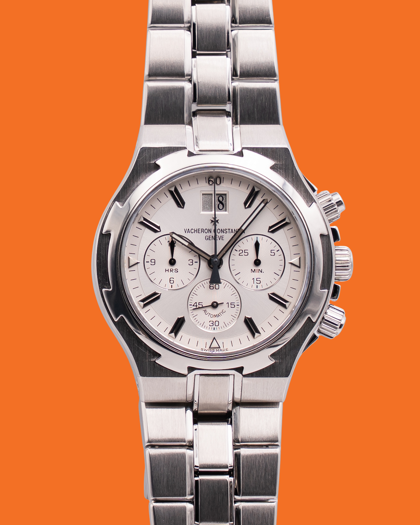 Vacheron Constantin Overseas 40mm 49140 White Dial Chronograph