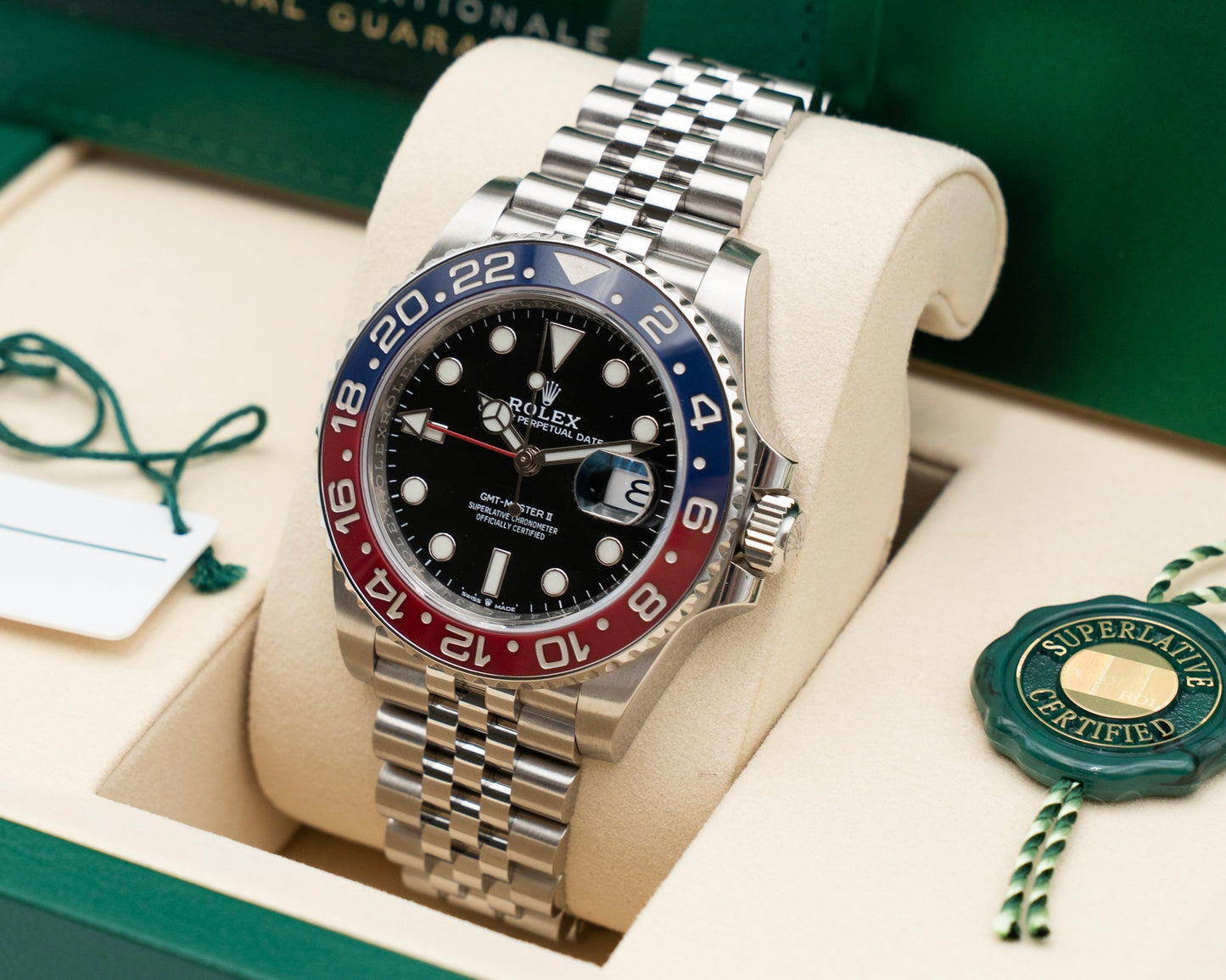 Rolex GMT Master II 40mm 126710BLRO Pepsi Jubilee 2021