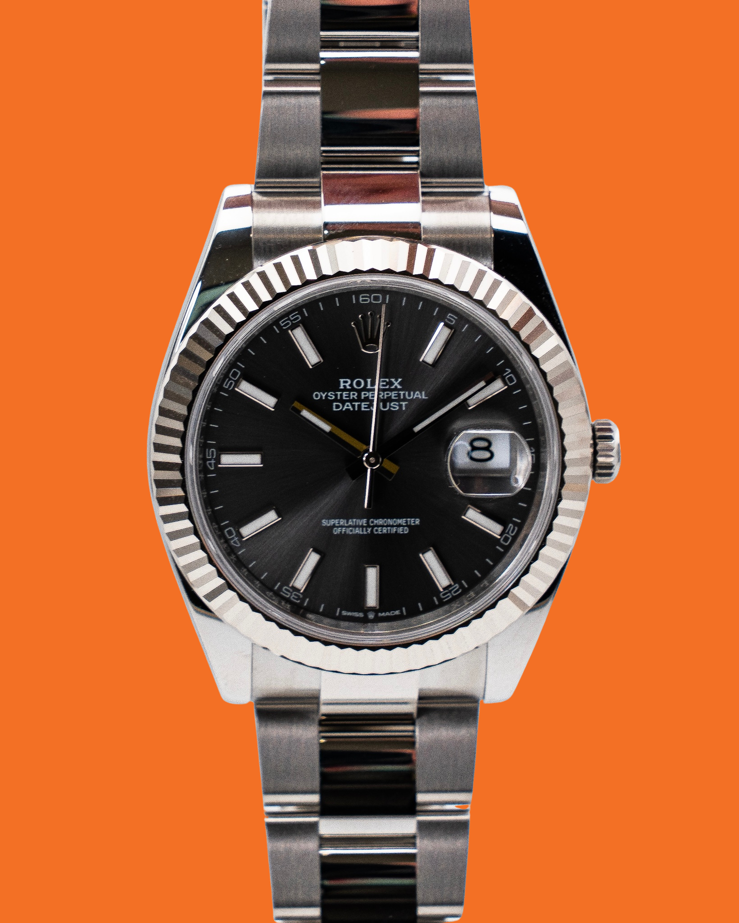 Rolex Datejust 41mm 126334 Gray Dail Fluted Oyster 2026