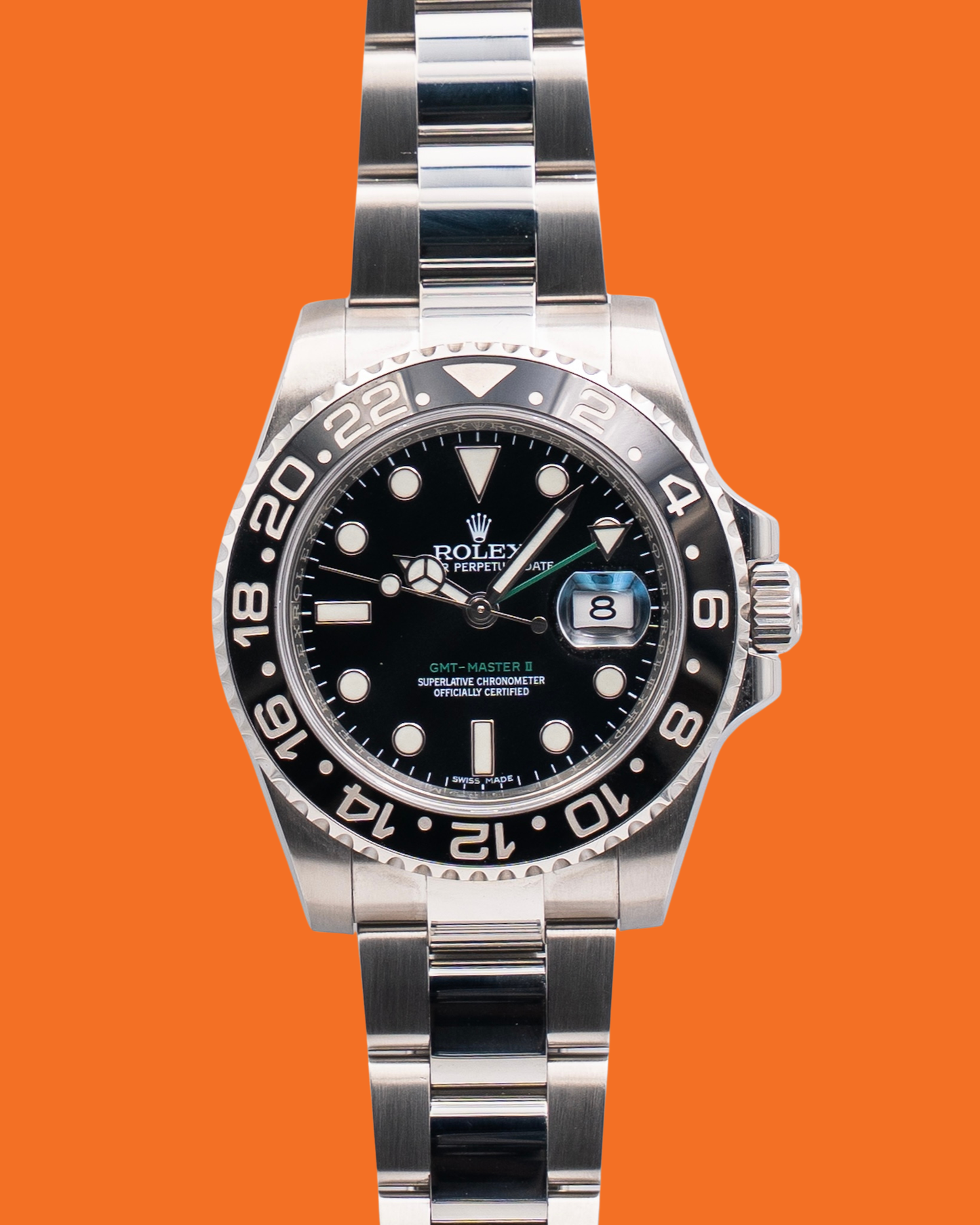 Rolex GMT-Master II 40mm 116710LN Green Arrow 2016
