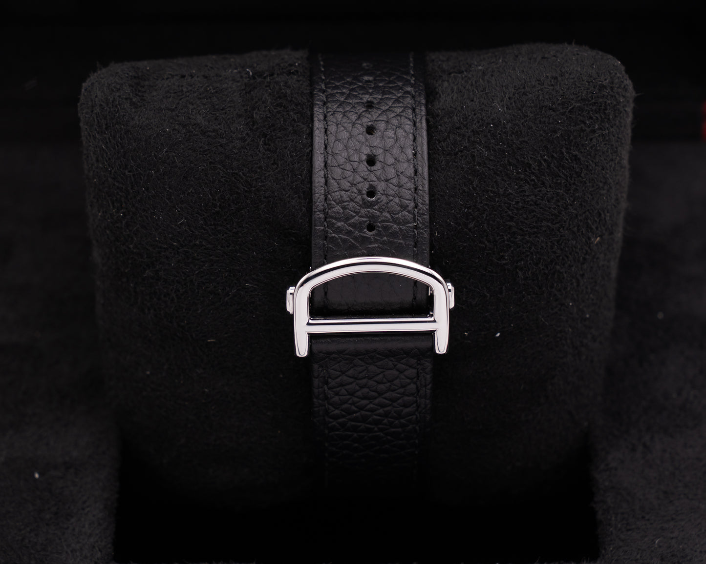 UNWORN STICKERED Cartier Tank 41mm WSTA0141 Silver Dial Black Strap