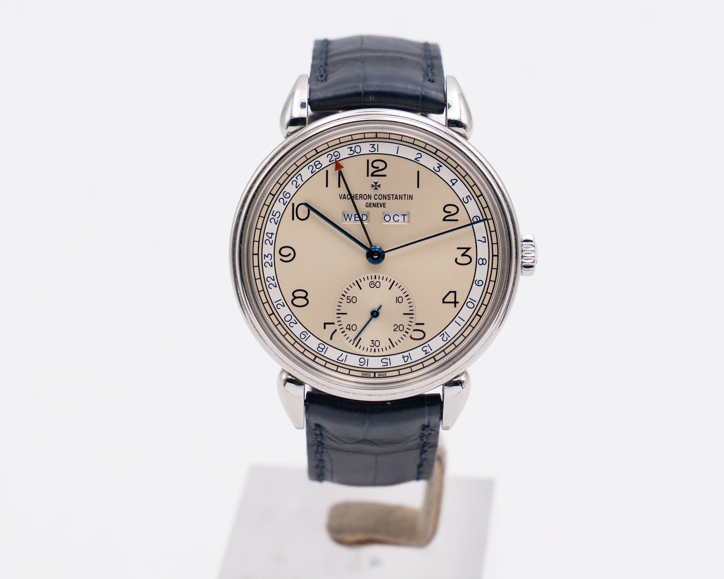 Vacheron Constantin Historiques Triple Calendrier 1942 40mm 3110V Blue Alligator Strap 2019
