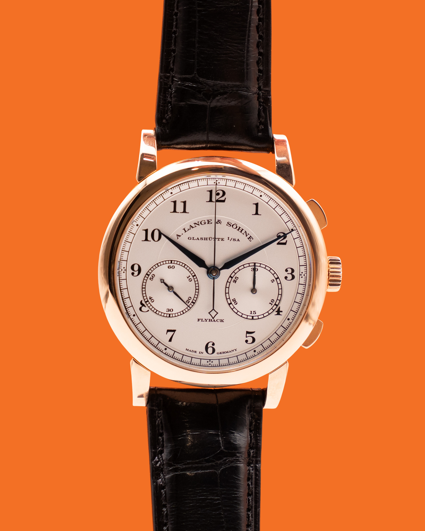 A. Lange & Söhne 1815 402.032 39.5mm Flyback Chronograph 18K Rose Gold 2021