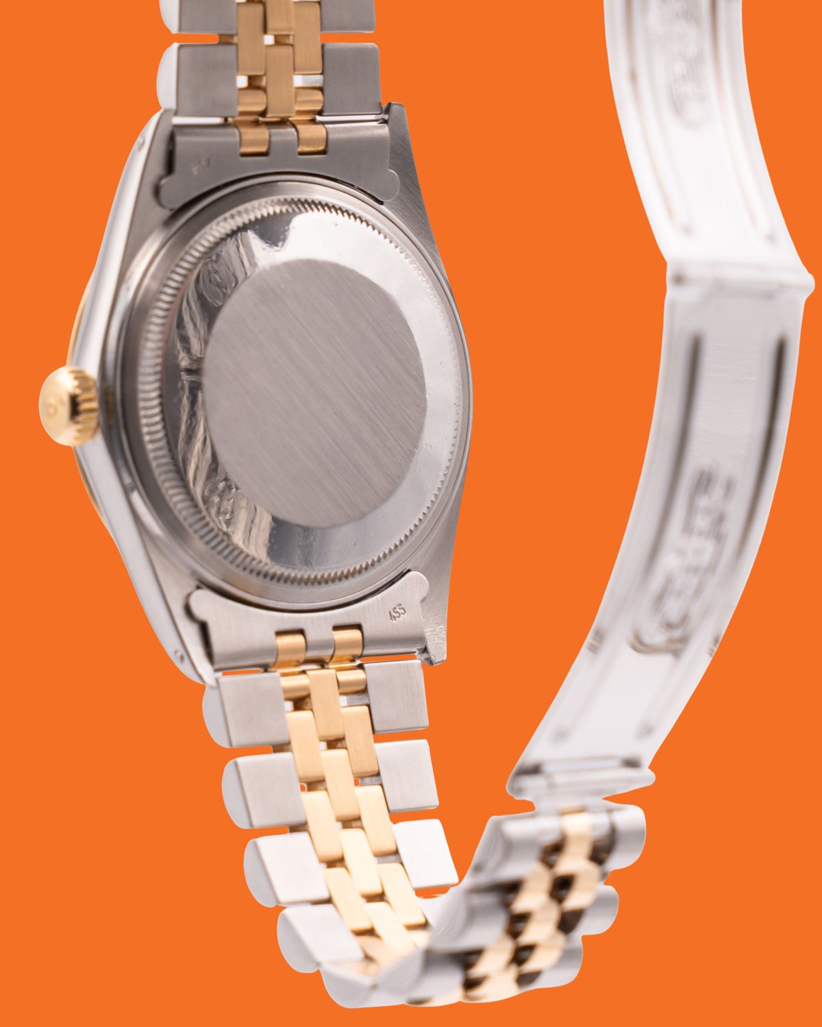 Rolex Datejust 36mm 16013 Pyramid Dial on Jubilee Two Tone R-Serial