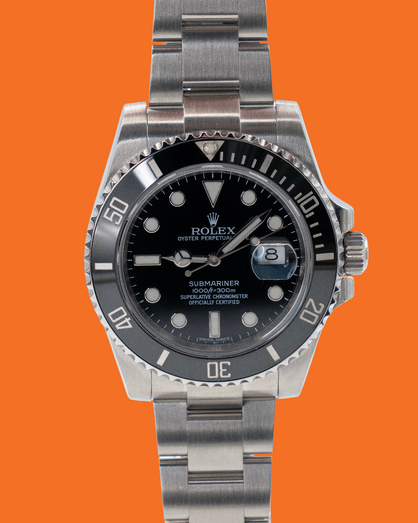 Rolex Submariner 40mm 116610LN Black Ceramic 2015