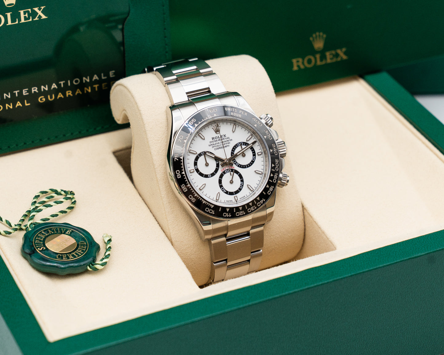 Rolex Cosmograph Daytona 40mm 116500LN White Dial Panda 2025