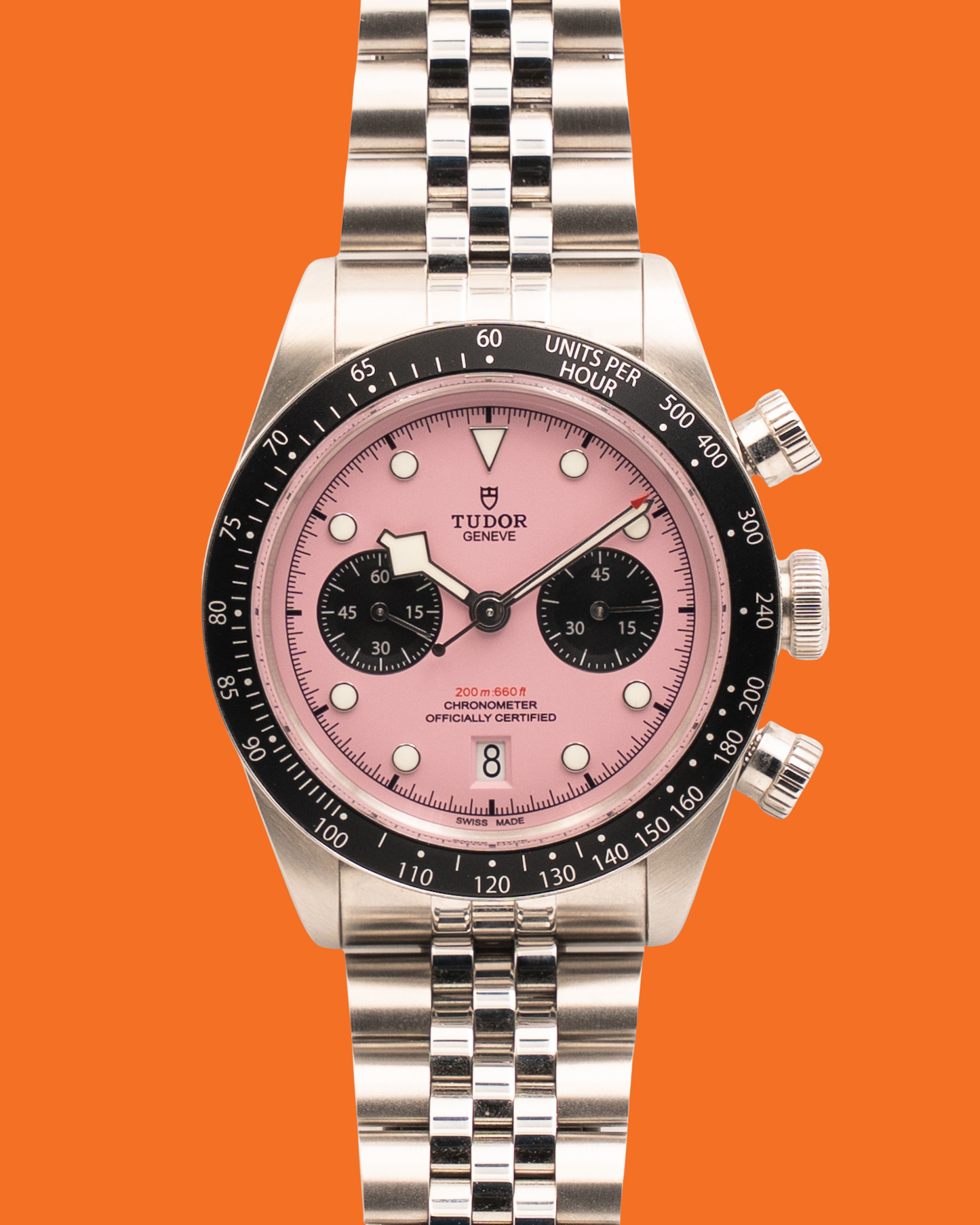 Tudor Black Bay Chrono 41mm 79360n Pink Dial Jubilee 2024