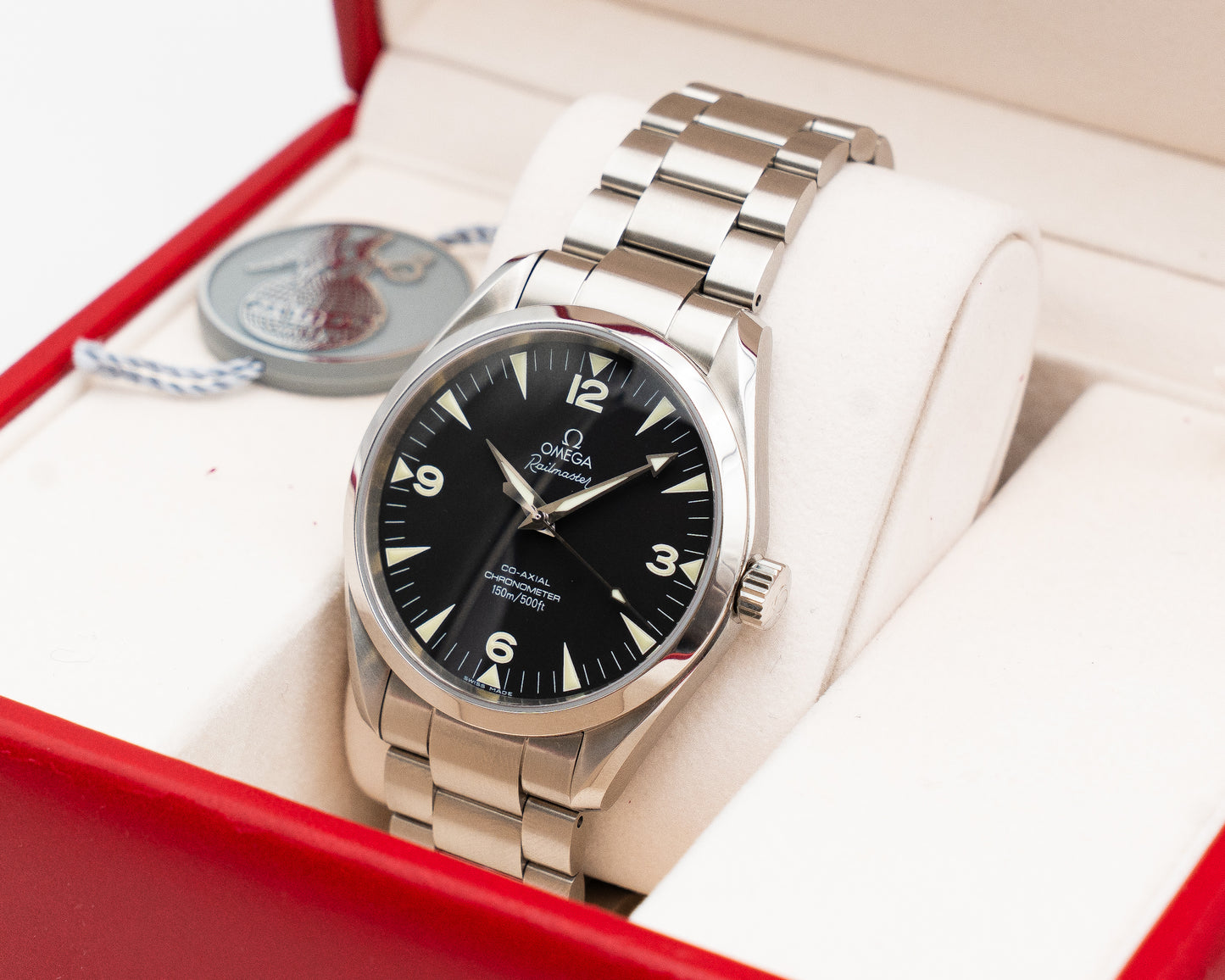 Omega Seamaster Aqua Terra 150M Co-Axial 42.2mm 2502.52.00 Railmaster Black 2011