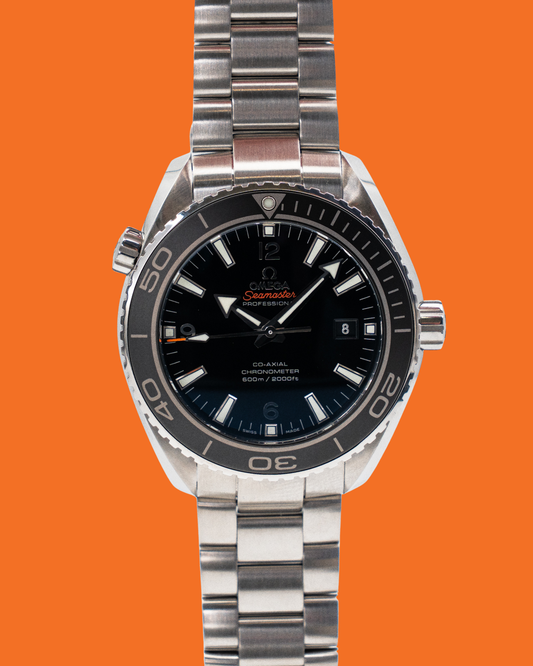 NEW UNWORN Omega Seamaster Planet Ocean 600M 232.90.46.21.03.001 45.5mm Titanium Blue Dial 2013