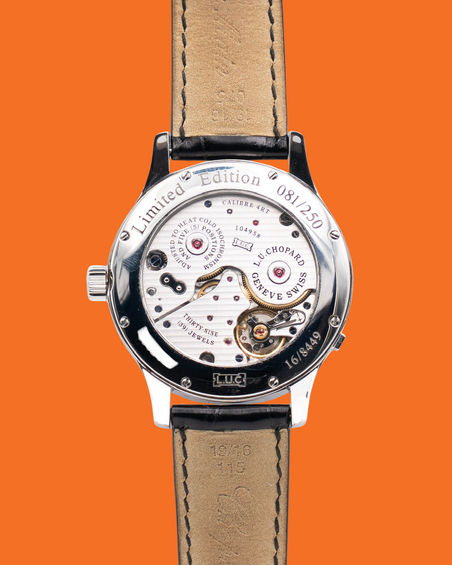 Chopard L.U.C. Tech Regulator 40mm 168449-3001 8-Day Dual Time Ltd 250pcs