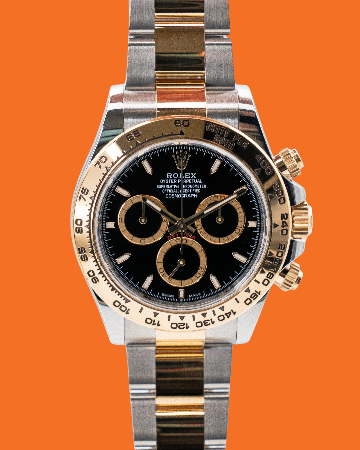 Rolex Daytona 40mm 126503 Two Tone Yellow Gold Black Dial 2026