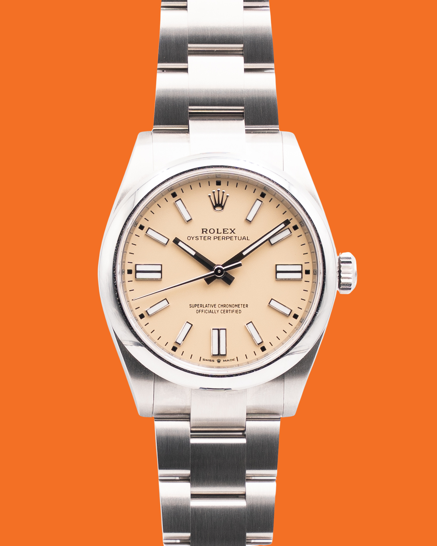Rolex Oyster Perpetual 41mm 134300 Beige Dial 2025