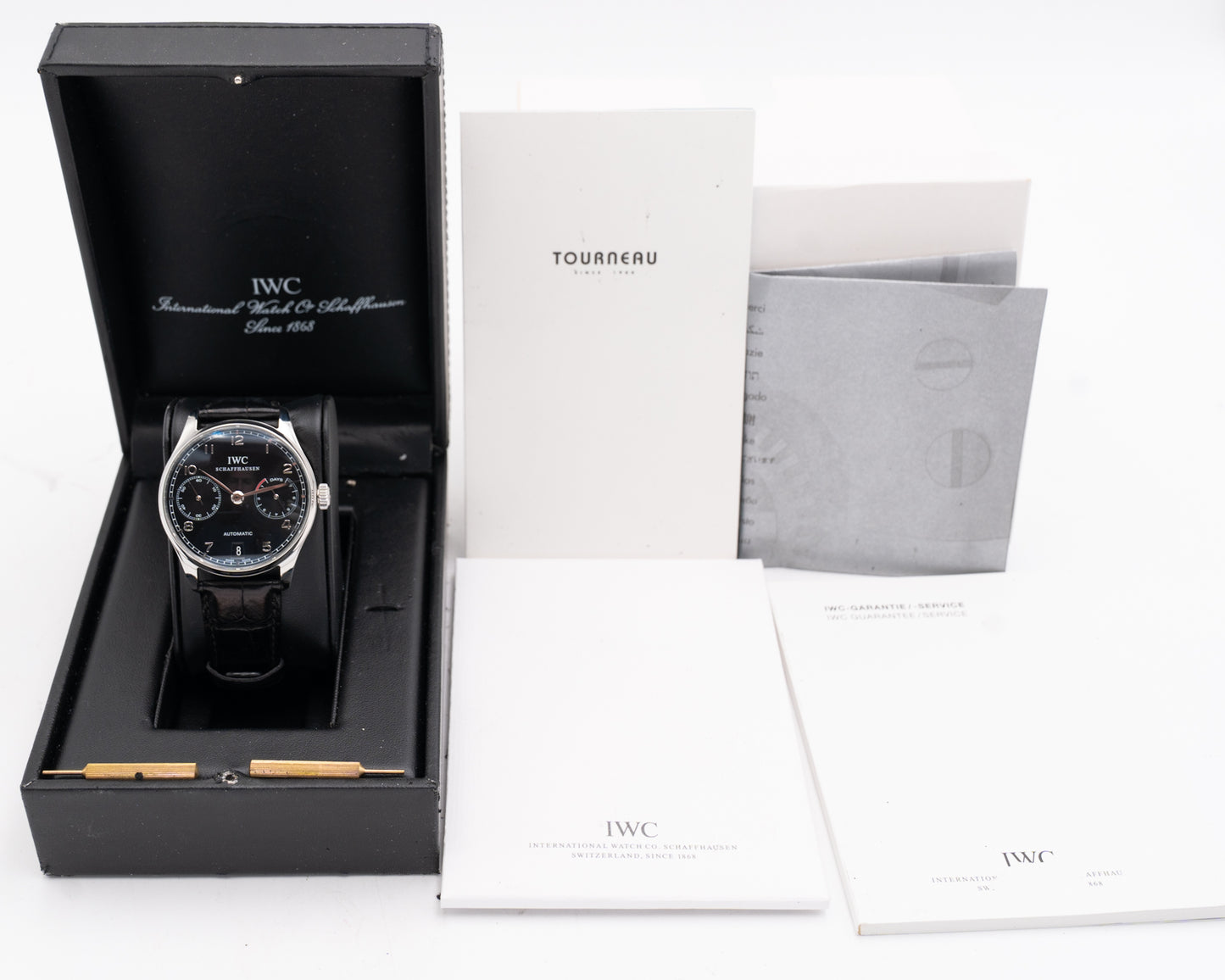 IWC Portuguese Automatic   iw5001-09 42.3mm Black 2007
