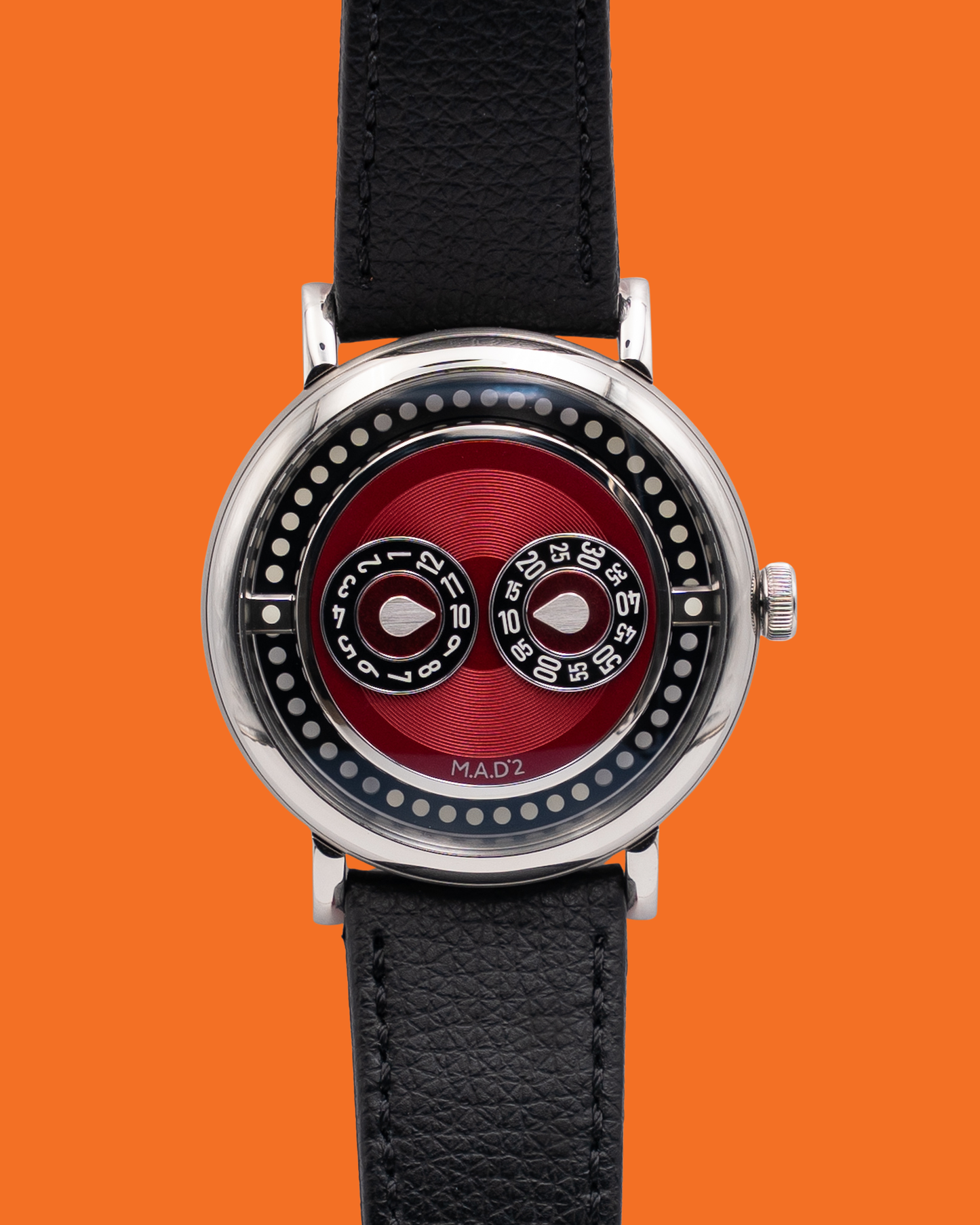 M.A.D 2 Edition 42mm MB&F Eric Giroud Red Dial