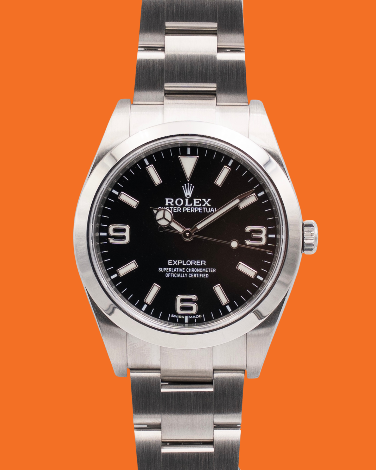 Rolex Explorer 39MM 214270 Black Dial 2017